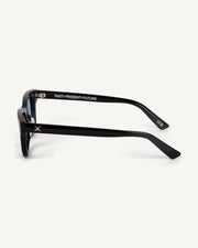 Decade - Earl 50s Sunglasses - Gloss Black / Blue