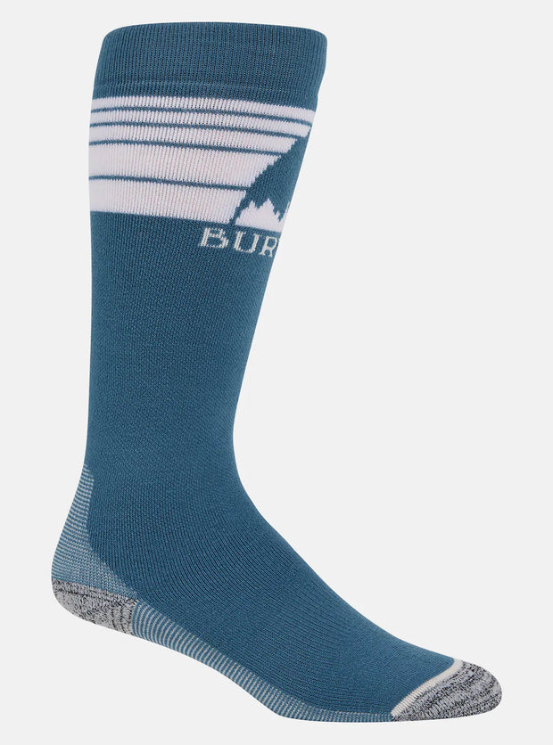 Burton - Women's Emblem Midweight Snowboard Socks - Slate Blue