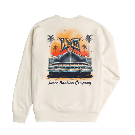 Loser Machine Co. - Sundown Crewneck - Bone - Board Of Missoula