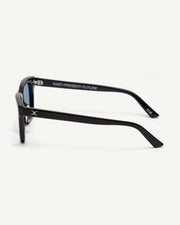 Decade - Big Earl 50s Sunglasses - Gloss Black / Blue