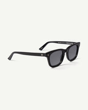 Decade - Big Earl 50s Sunglasses - Gloss Black / Grey