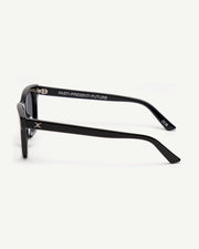 Decade - Big Earl 50s Sunglasses - Gloss Black / Grey