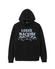 Loser Machine Company -  Crystal Skulls Hoodie - Black