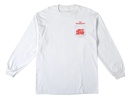 Antihero - Try Concrete Long Sleeve T-Shirt - White