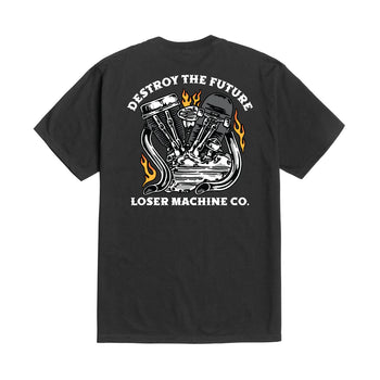 Loser Machine Company - Clubhouse Stock T-Shirt - Black