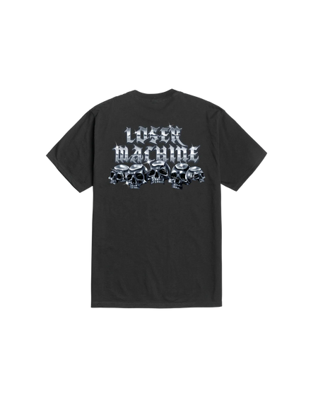 Loser Machine Company -  Crystal Skulls T-Shirt - Black