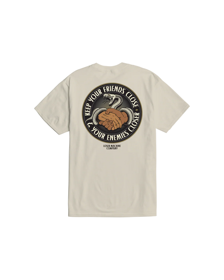 Loser Machine Company - Friends & Family T-Shirt - Cream