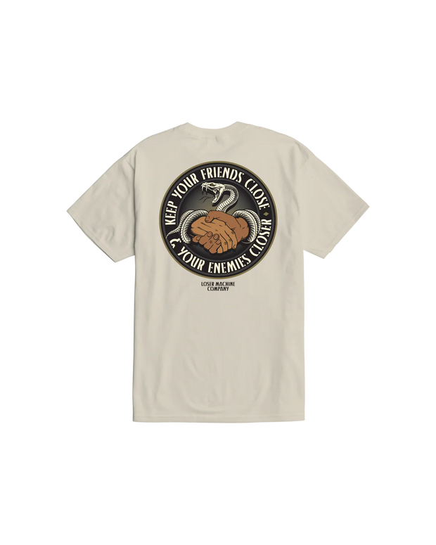 Loser Machine Company - Friends & Family T-Shirt - Cream