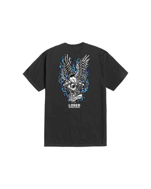 Loser Machine Company - Eagles Nest T-Shirt - Black