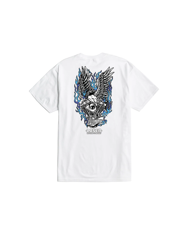 Loser Machine Company - Eagles Nest T-Shirt - White
