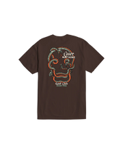Loser Machine Company - Snake Eyes T-Shirt - Java Brown