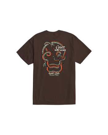 Loser Machine Company - Snake Eyes T-Shirt - Java Brown