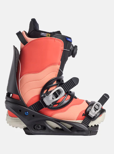 burton lexa on snowboard Burton Women's Lexa Re:Flex Snowboard Bindings, S