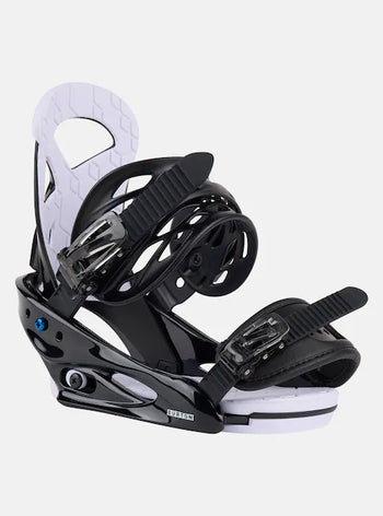 Burton - Grom Disc Snowboard Bindings 2025 - Medium Black