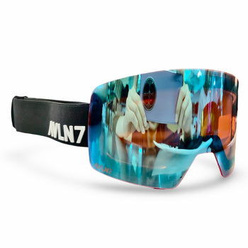 Avalon7 - A7 Kids Cylindrical Magnetic Goggles - AVLN7 Strap / Blue Lens