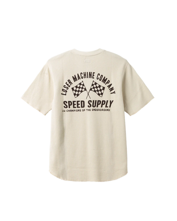 Loser Machine Company - Underground Knit T-Shirt - Bone