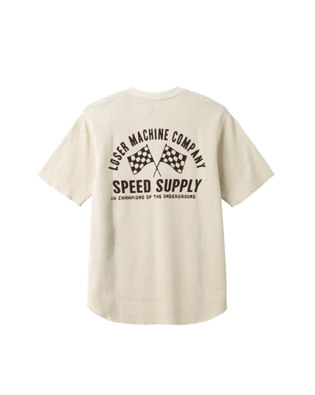 Loser Machine Company - Underground Knit T-Shirt - Bone