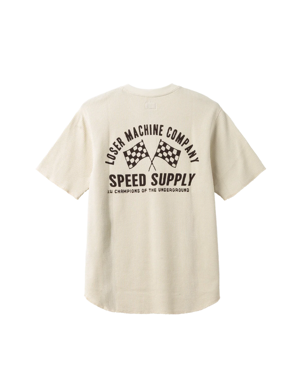 Loser Machine Company - Underground Knit T-Shirt - Bone
