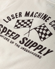Loser Machine Company - Underground Knit T-Shirt - Bone