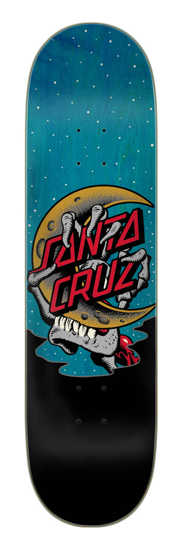 Santa Cruz - Crescent Bone Hand 8.25" Deck