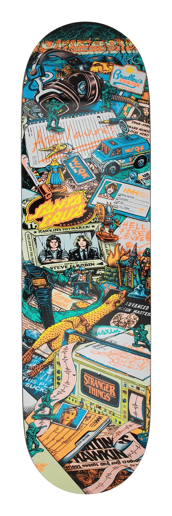 Santa Cruz x Stranger Things - Season 5 8.5" Deck