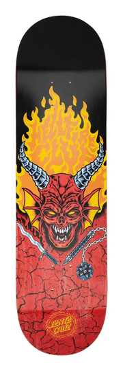 Santa Cruz x Stranger Things - Hellfire Club 8.25" Deck