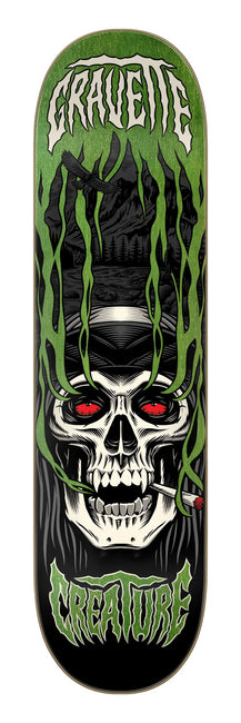 Creature - Gravette Hippie Skull IV 8.3" Deck
