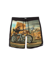Loser Machine Company - Ghost Rider Board Short - Black