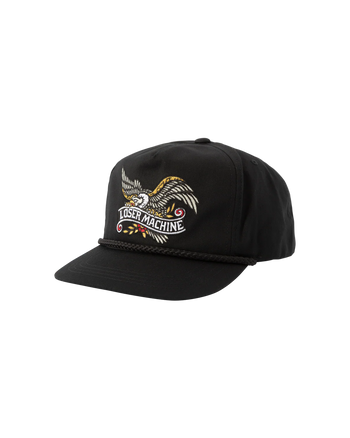 Loser Machine Company - Birdie Snapback Hat - Black