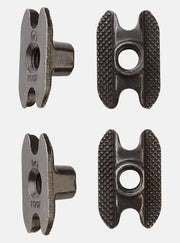 Burton - M6 Channel Inserts 4 Pack - Black