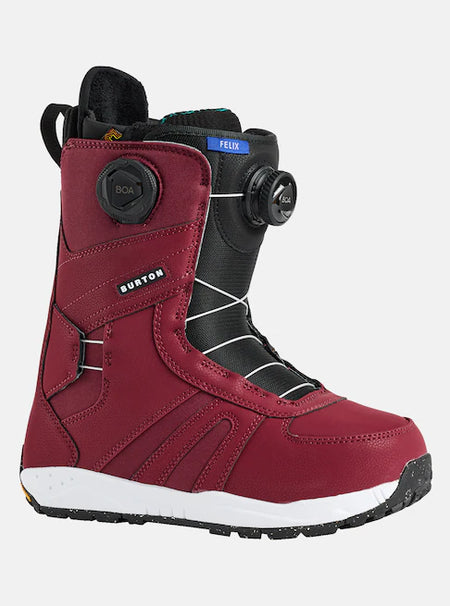Burton - Women's Felix Boa Snowboard Boots 2026 - Mulberry - Board Of Missoula