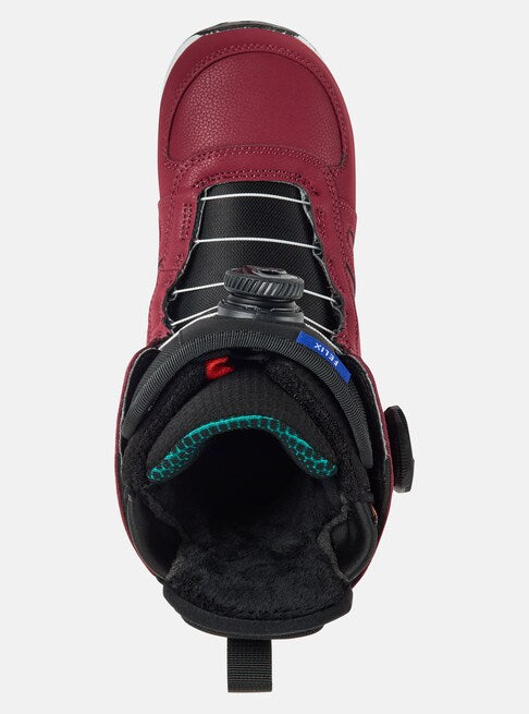 burton imprint 2 snowboard boots Burton Women's Felix BOA Snowboard Boots, Mulberry, 7