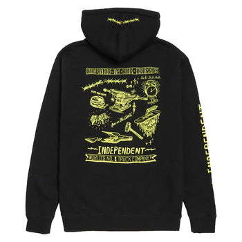 Independent - Bratrud Notebook Zip Hoodie - Black