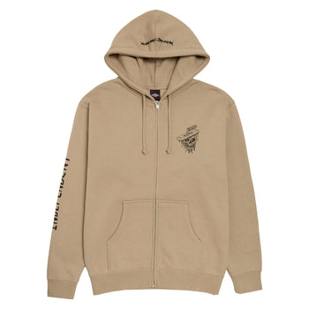 Independent - Bratrud Notebook Zip Hoodie - Sandstone