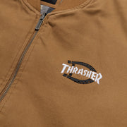 Dickies x Thrasher - Lined Vest - Brown Duck