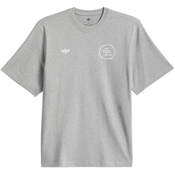 Adidas - Gonz Spot T-Shirt - Heather Grey - Board Of Missoula