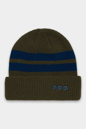 686 - Sports Stripe Beanie - Sage