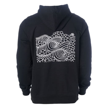 Lib Tech - JL Waves Zip Hoodie - Black