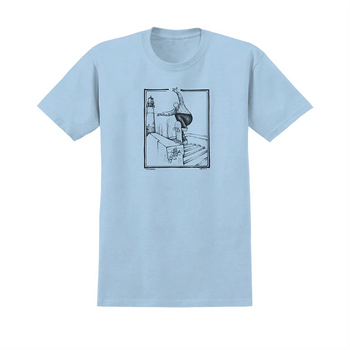 Antihero - BA Lance T-Shirt - Heather Blue