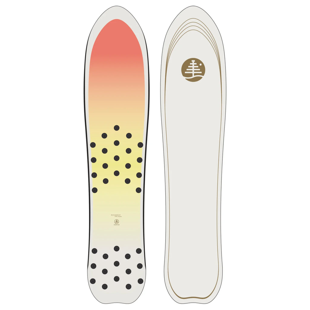 Burton Family Tree Backseat Driver Pow Surfing Snowboard (2nd Quality), 140