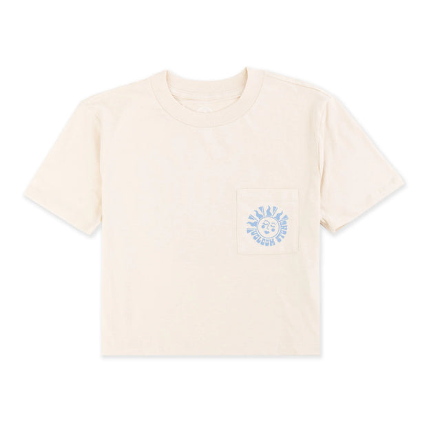 Volcom - Checked Out Pocket Dial T-Shirt - Vintage White