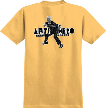 Antihero - Slingshot T-Shirt - Ginger/Black/Gold
