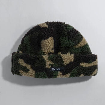 Coal - The Aurora Beanie - Olive Camo