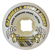OJ Wheels - Double Duro Hardline 101a / 95a Wheels - White