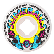 Slime Ball - Heritage Shark Spew Vomits Wheels 97a - White