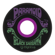OJ Wheels - Black Sabbath Paranoid Super Juice Black 78a - 60mm - Board Of Missoula