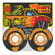 OJ Wheels - Dirt Tires Thunder Juice 78a Wheels - Black