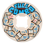 OJ Wheels -  Team Elite Full Combo 99a Wheels - White