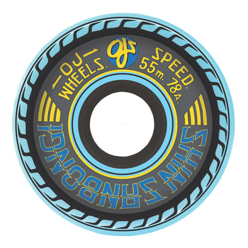 OJ Wheels -  Shin Sanbongi Mini Super Juice 78a Wheels - Blue