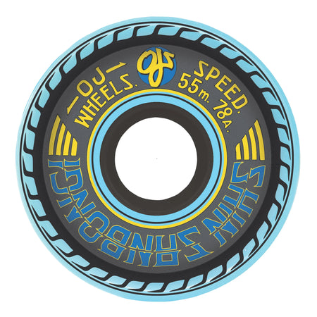 OJ Wheels -  Shin Sanbongi Mini Super Juice 78a Wheels - Blue